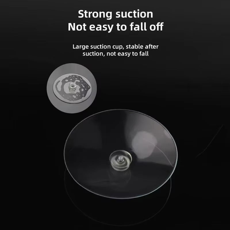 Mini Bluetooth Speaker Portable Waterproof Suction Cup Wireless Handsfree Speakers Illuminated LED Light for Showers Pool Car